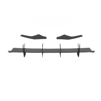 Compatible with VW Golf MK8 GTI Rline 2021-2023 MAX Style Car Rear Bumper Diffuser Rear Side Splitters Spoiler Lip Body Kit Accessories