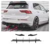 Compatible with VW Golf MK8 GTI Rline 2021-2023 MAX Style Car Rear Bumper Diffuser Rear Side Splitters Spoiler Lip Body Kit Accessories view 2