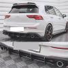 Compatible with VW Golf MK8 GTI Rline 2021-2023 MAX Style Car Rear Bumper Diffuser Rear Side Splitters Spoiler Lip Body Kit Accessories view 4