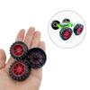 10PCS Toy Car Wheels 2mm Dia Shaft Plastic Car Wheels with 5PCS Shaft Round Rod Axles for RC Car Truck Robot DIY Model Toy Building Accessories (2x14x38mm Red) view 4