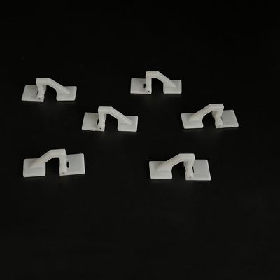 6PCS RC Airplane Hatch Door Canopy Hinge Hatch Hinges Connector for RC Plane Helicopter Aircraft DIY Model Plane Fix Wing Parts (27x11mm White)