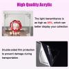 CMYUN Tall Acrylic Display Case with Wood Base, Clear PVC Display Box for Collectibles, Trophy Model Car Figures Curio Display Storage Bins, Customizable(55x25x15cm(22"x10"x6")) view 2