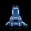 LED Control Panel Dice Tower, Automatic Electronic Dice Roller for DND, Magic The Gathering, Tabletop Games, Blue view 1