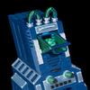 LED Control Panel Dice Tower, Automatic Electronic Dice Roller for DND, Magic The Gathering, Tabletop Games, Blue view 3