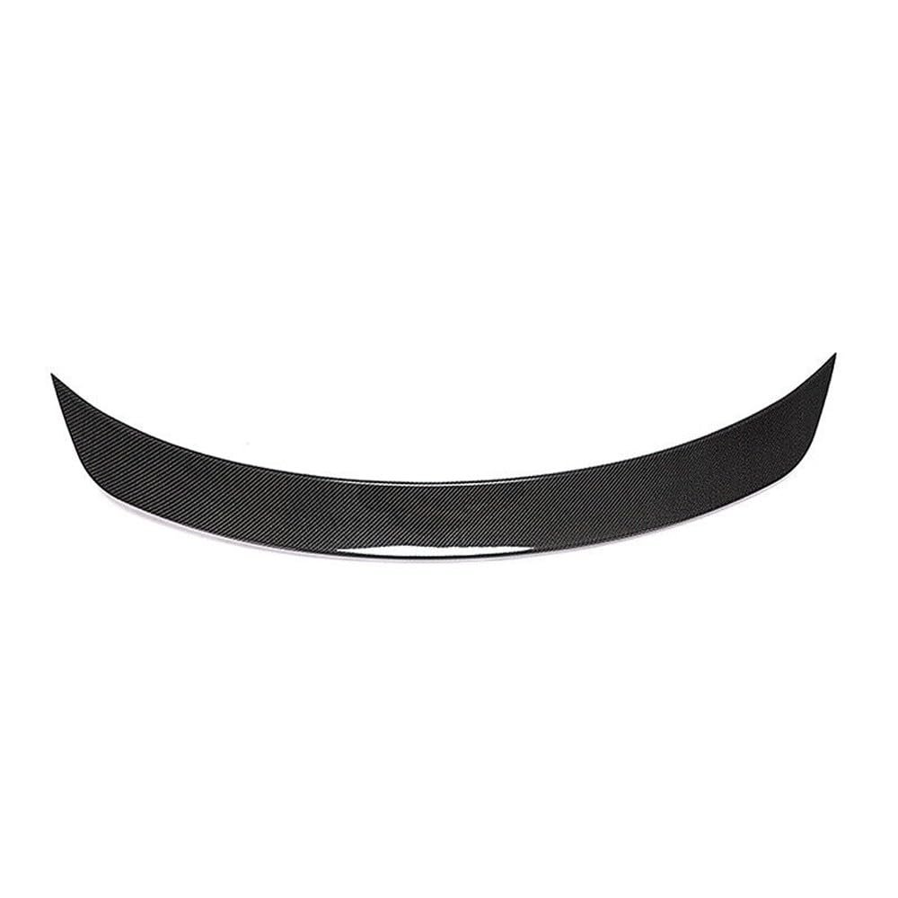 AMMOPCWTPC Spoiler 1pc Trunk Wing Splitter Lip Rear Side Carbon Fiber Painted for Tesla for Y Standard 2020 & Estandar Sport Utility 4Door 2021