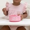 Bella Tunno Silicone Suction Bowl for Toddlers and Babies, Food Grade BPA Free Silicone, Non Slip Suction Base, Microwave & Dishwasher Safe, Ideal Baby-Led Weaning & Self Feeding Bowl, Miss Mess view 2