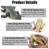 3PCS Crocodile Toy Figures Plastic Alligator Safari Animals Figurines Set for Kids view 3