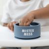 Bella Tunno Silicone Suction Bowl for Toddlers and Babies, Food Grade BPA Free Silicone, Non Slip Suction Base, Microwave & Dishwasher Safe, Ideal Baby-Led Weaning & Self Feeding Bowl, Miss Mess view 2