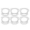 Engine Cylinder Gasket, Stainless Steel Oxidation Cylinder Gasket Professional Precise Match for Generator view 2