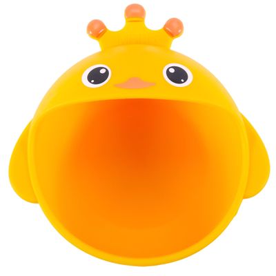 MRPR Quack & Snack Silicone Duck Bowl - Baby & Toddler Suction-Bowl - BPA, Lead, and Phthalate Free, Microwave & Dishwasher safe - Mess-Free Mealtime - Fun & Durable Snack-bowl for Kids