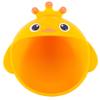 MRPR Quack & Snack Silicone Duck Bowl - Baby & Toddler Suction-Bowl - BPA, Lead, and Phthalate Free, Microwave & Dishwasher safe - Mess-Free Mealtime - Fun & Durable Snack-bowl for Kids view 1