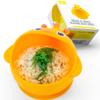 MRPR Quack & Snack Silicone Duck Bowl - Baby & Toddler Suction-Bowl - BPA, Lead, and Phthalate Free, Microwave & Dishwasher safe - Mess-Free Mealtime - Fun & Durable Snack-bowl for Kids view 3