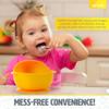 MRPR Quack & Snack Silicone Duck Bowl - Baby & Toddler Suction-Bowl - BPA, Lead, and Phthalate Free, Microwave & Dishwasher safe - Mess-Free Mealtime - Fun & Durable Snack-bowl for Kids view 4