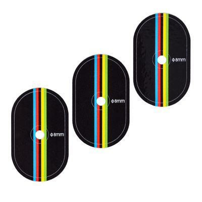 3Pcs Tire Air Nozzle Fixed Sticker Bike Tire Valves Sticker Valves Decal Protector Covers Bike Accessories