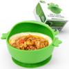 MRPR Hop & Snack Silicone Frog Bowl  Silicone Suction Bowl for Toddlers  BPA-Free, Microwave & Dishwasher Safe  Spill-Resistant, Travel-Friendly view 3