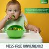 MRPR Hop & Snack Silicone Frog Bowl  Silicone Suction Bowl for Toddlers  BPA-Free, Microwave & Dishwasher Safe  Spill-Resistant, Travel-Friendly view 4