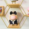 17cm Doll Clothes Set, 3 Pieces Dress Outfit Set for 6.7inch Doll Suit, Luxury Chic Hat & Clothes Accessories for 1st/2nd/3rd Gen Dolls Play & Display (Black) view 2