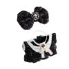 17cm Doll Clothes Set, 3 Pieces Dress Outfit Set for 6.7inch Doll Suit, Luxury Chic Hat & Clothes Accessories for 1st/2nd/3rd Gen Dolls Play & Display (Black) view 3
