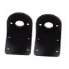 CHILDWEET 2pcs Motor Fixed Bracket for Gear Motors Aluminum DIY Mounting Holder with Precision Cut for Hobby Models and Robotics view 1