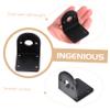 CHILDWEET 2pcs Motor Fixed Bracket for Gear Motors Aluminum DIY Mounting Holder with Precision Cut for Hobby Models and Robotics view 2