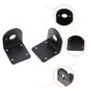 CHILDWEET 2pcs Motor Fixed Bracket for Gear Motors Aluminum DIY Mounting Holder with Precision Cut for Hobby Models and Robotics view 3