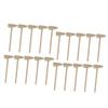 Toyvian 20pcs Mini Wooden Hammers for Boys and Tools Fun Toy Mallets for Hand Training and Creative Play Educational for Boys and Girls view 1
