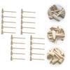 Toyvian 20pcs Mini Wooden Hammers for Boys and Tools Fun Toy Mallets for Hand Training and Creative Play Educational for Boys and Girls view 4