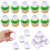 12 PCS Golf Cupcake Toppers Sports Mini Ball CupCake Picks Golf Party Decorations for Sports Players Theme Baby Shower Birthday Aniversary Party Cake Decoration Supplies view 1