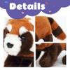 Cuteoy Walking Red Panda Stuffed Animal Speaking Roar Plush Electric Interactive Animated Plushies Toy for Girls Boys Birthday view 3