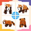 Cuteoy Walking Red Panda Stuffed Animal Speaking Roar Plush Electric Interactive Animated Plushies Toy for Girls Boys Birthday view 4