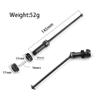 2Pcs Metal Drive Shaft CVD EA1061 for JLB Racing Cheetah 11101 21101 J3 Speed 1/10 RC Car Upgrade Parts Accessories view 2