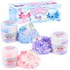 3 Pack Axolotl Cloud Slime, with Pink, Blue, Purple Axolotl Charms, Scented Slime Party Favor for Girls & Boys, Super Soft, Idea Birthday Gifts, Goodie Bag Stuffers, Classroom Rewards for Kids view 1