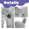 Cuteoy Walking Elephant Stuffed Animal Speaking Roar Plush Electric Interactive Animated Plushies Toy for Girls Boys Birthday view 3