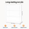 11x14x4 Inch 3-Tier Acrylic Display Case with Door - Clear Freestanding Organizer Shelf for Collectibles, Pops, Action Figures, Dolls, Toys, Cosmetics & Home Decor view 4