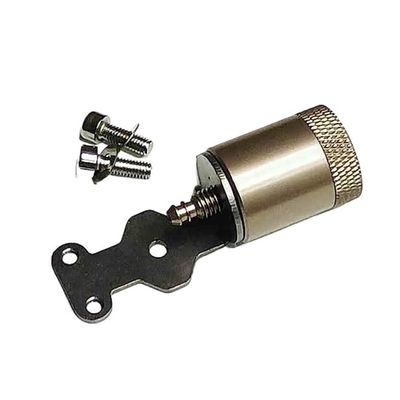 DingMotuo Lubrication Oil Cup with Stainless Steel Bracket for RC Gasoline Boat Axle System - Silver, Red, Gold(Gold)