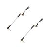 2 Set Steering Link Servo Link Rod Steering Linkage for WPL C14 C24 C34 B1 B14 B24 B16 B36 1/16 RC Car Spare Parts view 3