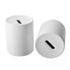 3 Pieces Sublimation Blank White Piggy Bank, DIY Heat Transfer Print Child to Cherish Ceramic Pig Money Piggy Banks for Boys Girls Kids view 1