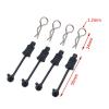 4Pcs Rubber Body Clip Retainer Shell Fixed Buckle Lock AR390178 for ARRMA 1/7 Limitless Mojave 1/8 Typhon Kraton RC Car view 2
