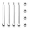 RC Upgrade Accessories for Traxxas for X-Maxx 1/5 4Pcs Steel 4X56mm Threaded Hinge Pins A-arm Pins 70510 M3 RC Car Upgrades Parts Accessories view 1