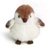 ABEARCAR Bird Stuffed Animal Realistic Cute Sparrow Bird Plush Backpack Pendant Simulation Toy Plush Suitable Christmas Birthday Valentine's Day Gift for Kids view 2