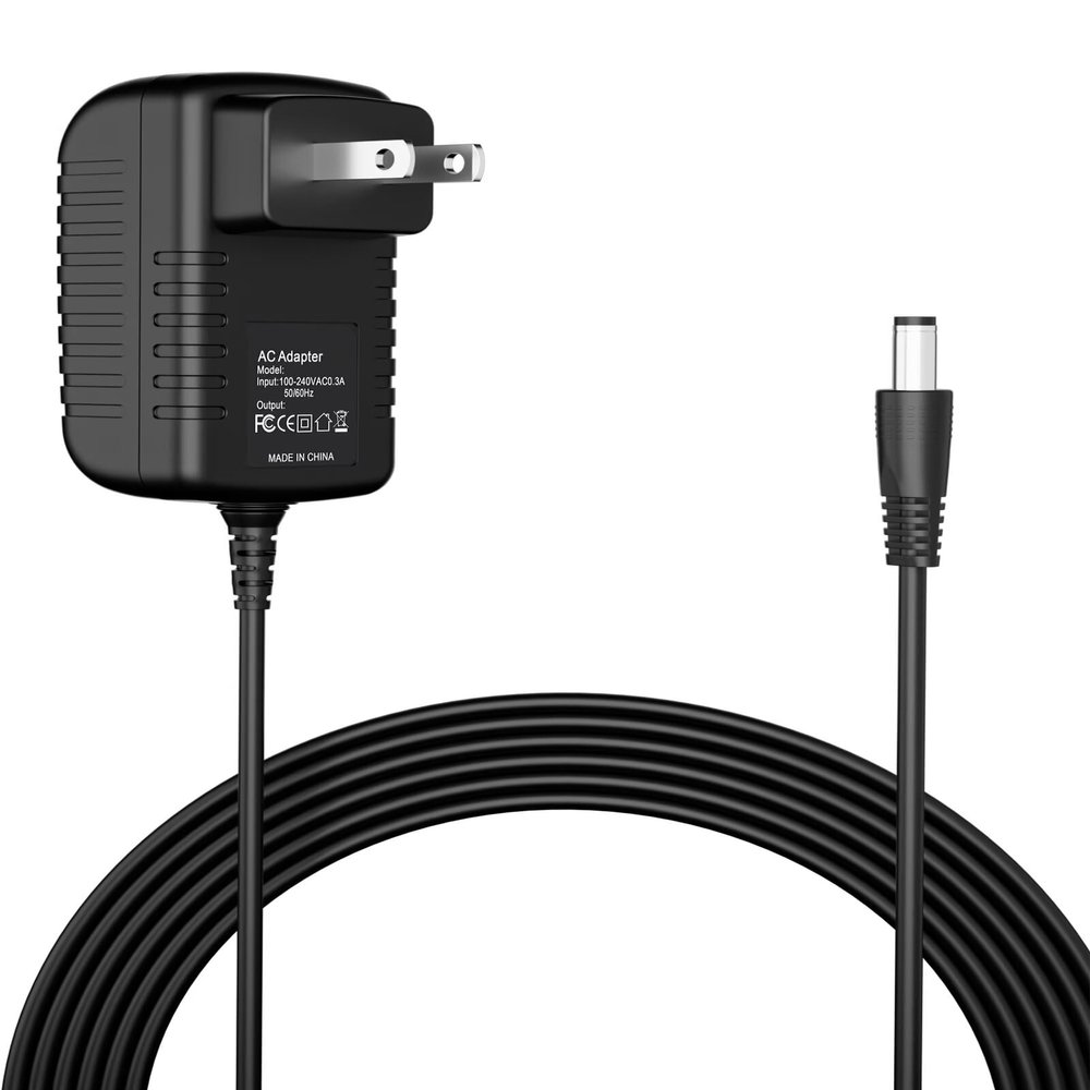 MDCGPower 6V AC DC Adapter Charger Compatible with Electric Plush Pony Unicorn Panda Horse Riding Toy
