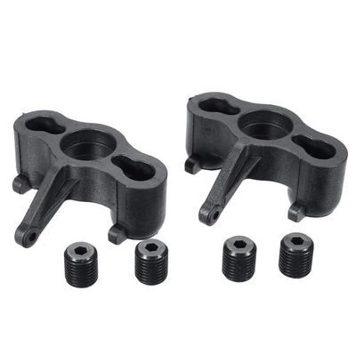 2PCS Steering Block Steering Knuckles Hub Carrier EA1003 for JLB Racing Cheetah 1/10 Brushless RC Car Parts Accessories