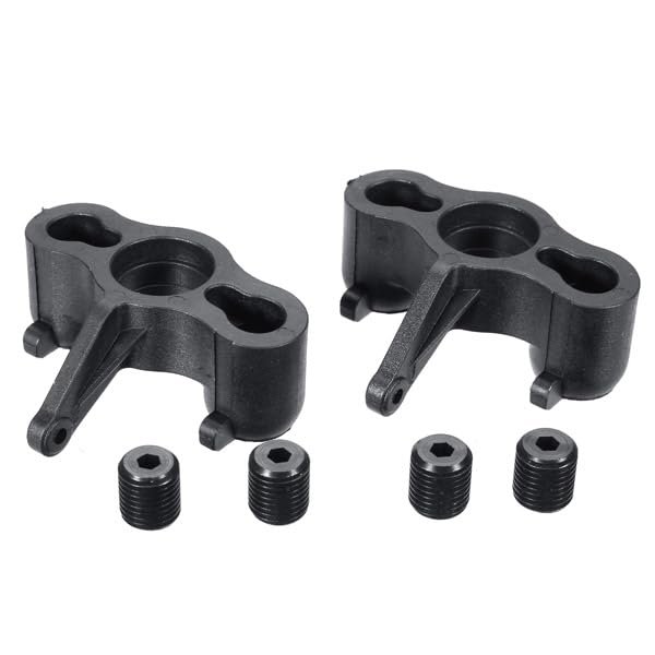 2PCS Steering Block Steering Knuckles Hub Carrier EA1003 for JLB Racing Cheetah 1/10 Brushless RC Car Parts Accessories