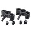 2PCS Steering Block Steering Knuckles Hub Carrier EA1003 for JLB Racing Cheetah 1/10 Brushless RC Car Parts Accessories view 1