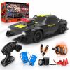 1/16 RC Drift Car for Adult with Gyro Full Proportional 4WD 50KM/h High Speed Remote Control Cars, ESP Drift Racing Vehicle with Lights 2 Rechargeable Batteries, RTR RC Sport Race Cars for Kids Gift view 1