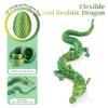 3D Printed Dragon Egg with Dragon Inside, 12'' Dragon Figurine Toy for Kids Desk Toys, Articulated Animals Dinosaur Fidget Toy for Kids 5-7 8-12 Dino Eggs for Boys Girls Home DecorYellow Green view 4