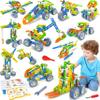 12 in 1 STEM Toys for 4 5 6 7 8+ Year Old Boy Girl Birthday Gifts Building Toys for Kids Ages 4-8 5-7 6-8 Educational Stem Activities for Boys 4-6 8-10 Construction Creative Games Holiday Idea Gift view 1
