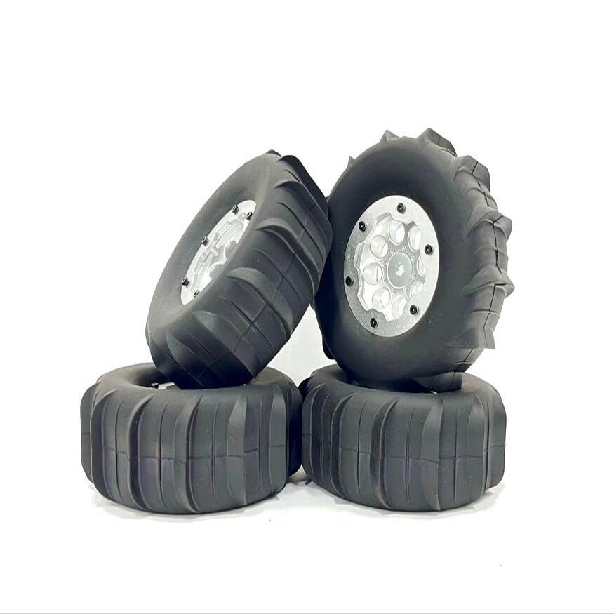 1/10 Scale Off Road Car Hex 12mm 1.9inch beach snow desert wheels/tires rlaarlo omni terminator/arrma Gorgon axial capra/vp vs4-10 phoenix Vanquish H10 fj40 Trucks (108MM X37MM)