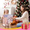 37 Key Kids Piano Keyboard Toy with Stool, Pink Toddler Piano Toy, Electronic Musical Instrument Keyboard Toys, Girls' Birthday Gift for Ages 3-7 view 3