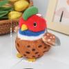 ABEARCAR Bird Stuffed Animal Realistic Cute Bird Plush Backpack Pendant Simulation Toy Plush Suitable Christmas Birthday Valentine's Day Gift for Kids view 4